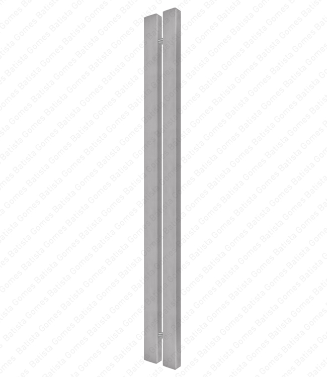 Asa dupla para portas - INOX